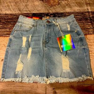 BLUE SAVVY | Mini Jean Skirt